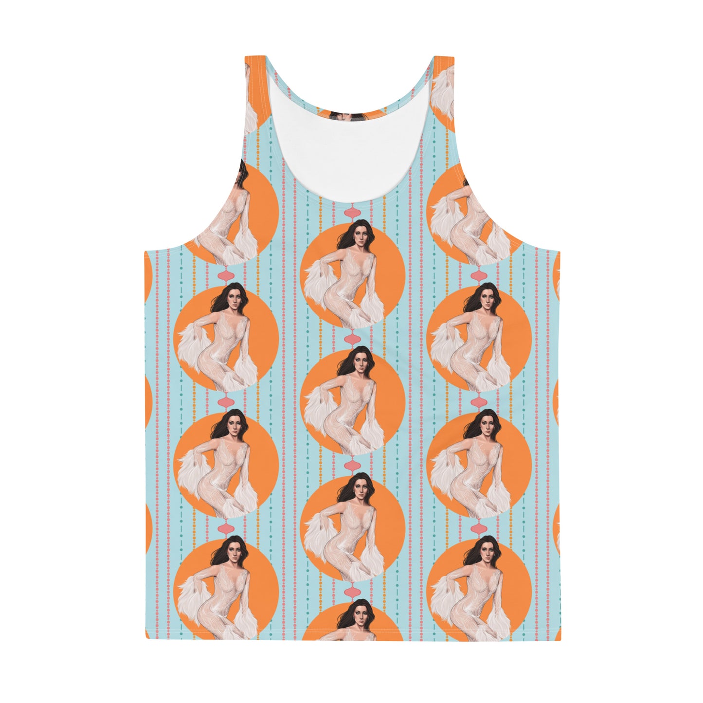 "That 70s Babe" Unisex Tank Top
