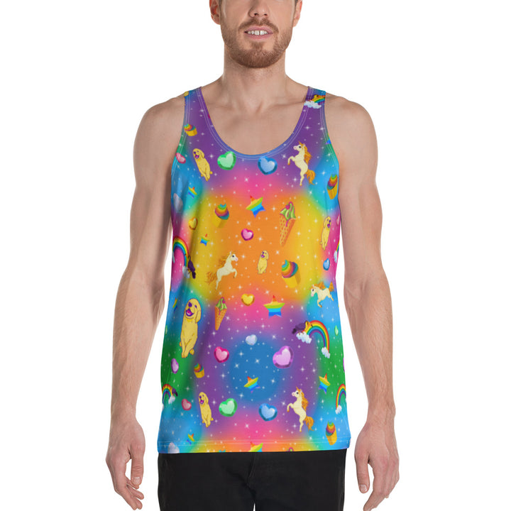 "Y2K Vibez" Unisex Tank Top