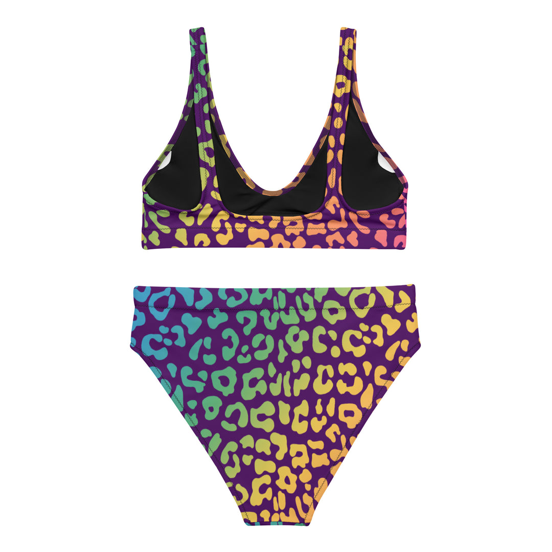 "2Cute 2Be 4Gotten" Recycled high-waisted bikini