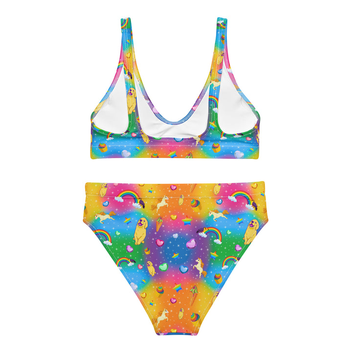 "Y2K Vibez" Recycled high-waisted bikini