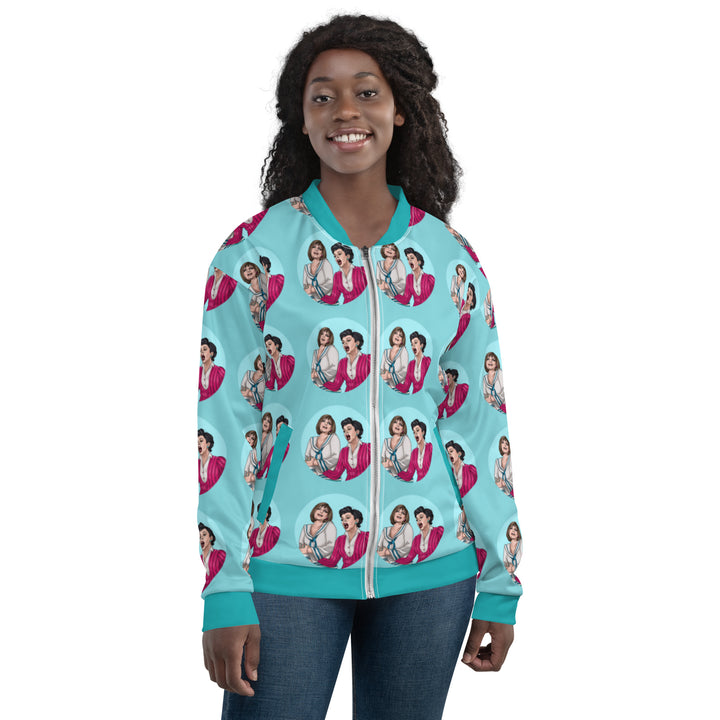 "The Happy Daze" Unisex Bomber Jacket