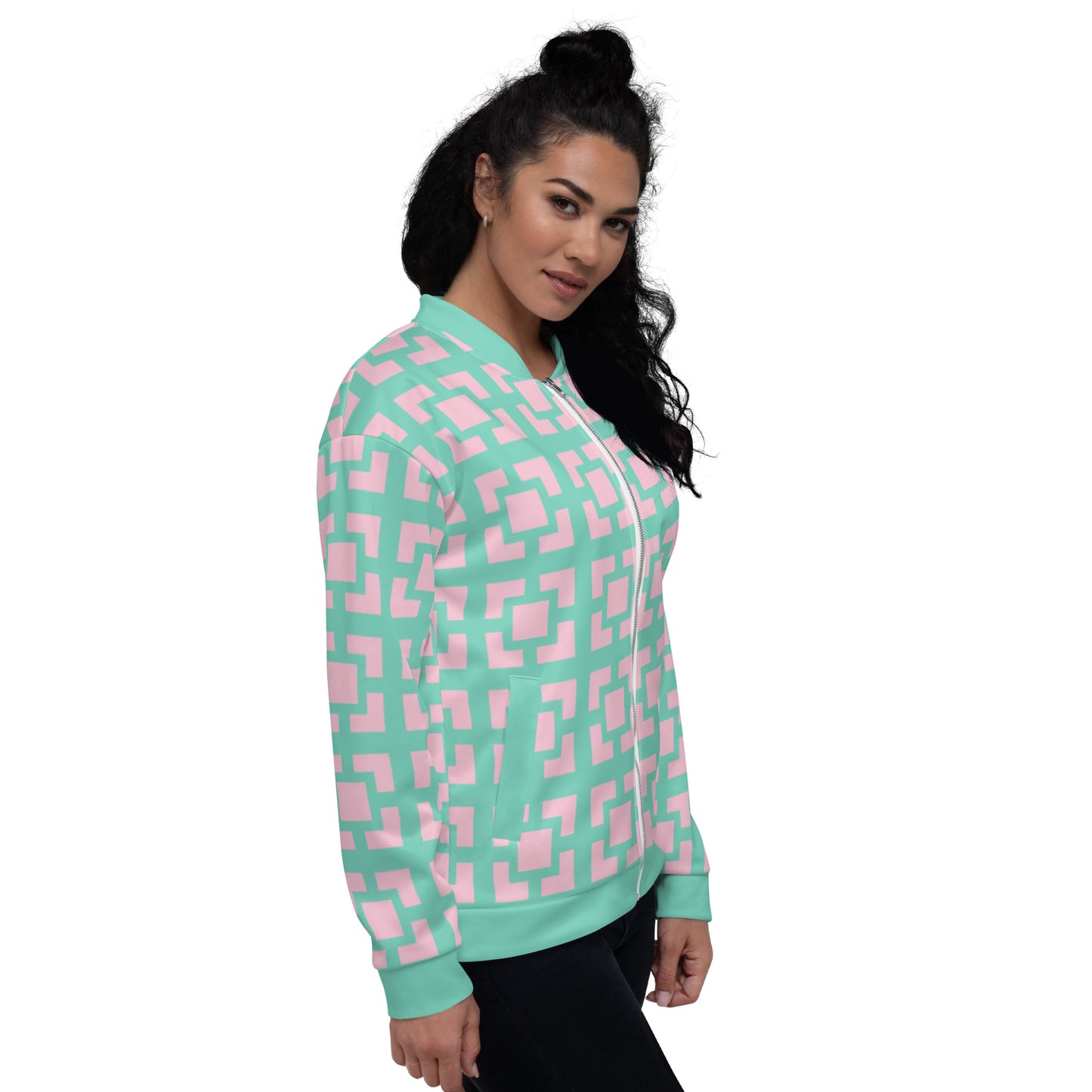 Breeze Blocks Unisex Bomber Jacket