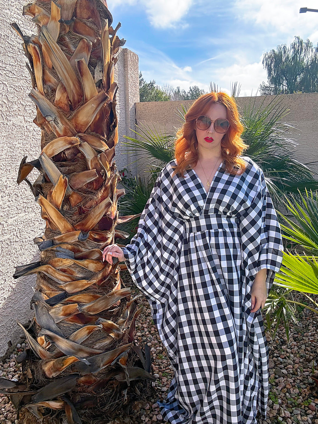 "The Check Mate" Caftan