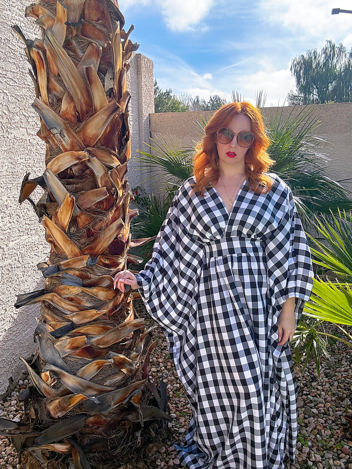 "The Check Mate" Caftan