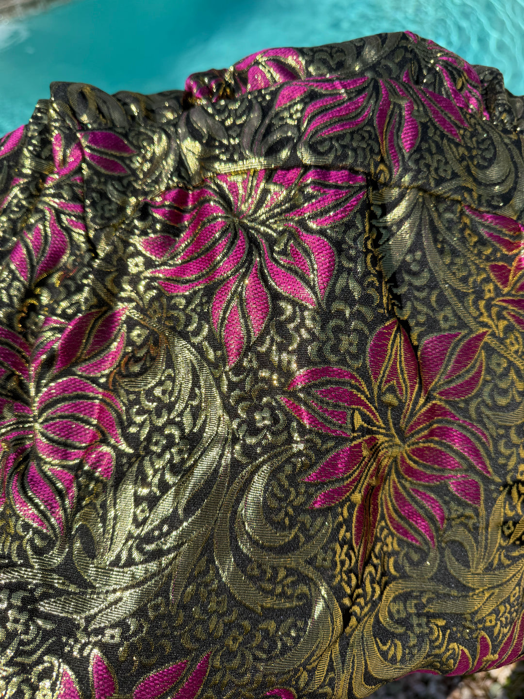 Sample Sale #8: Lily Brocade L/XL & 1X Deep V