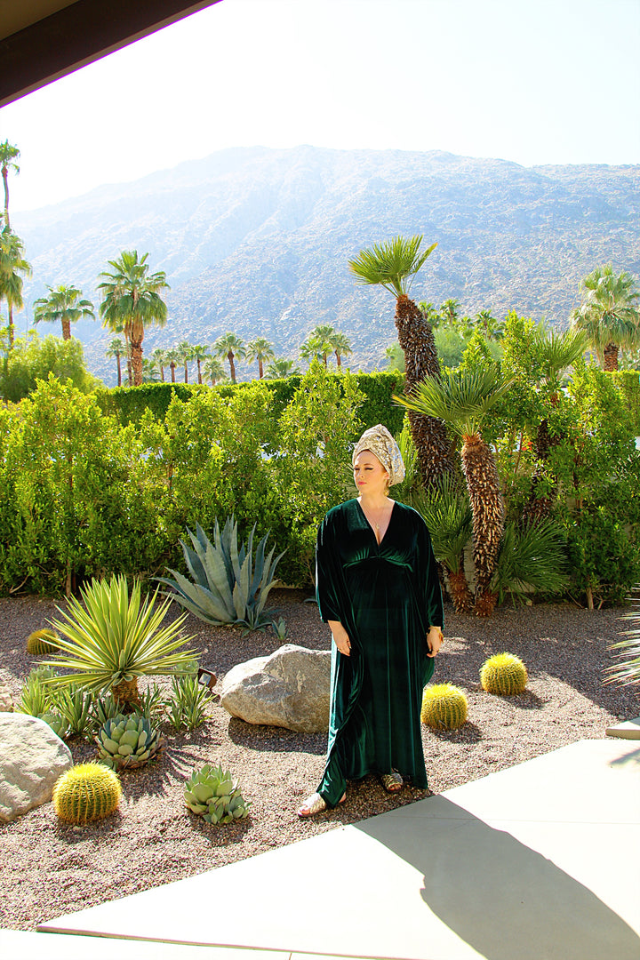 "The Tara" Velvet Caftan