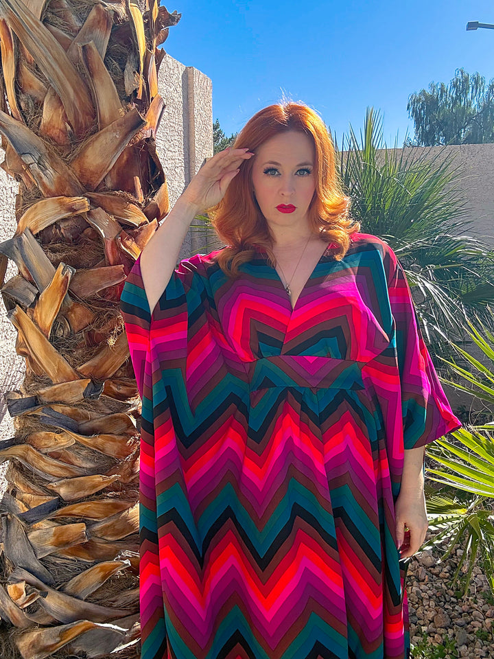 “The Zig-a-zig-ah” DEADSTOCK Caftan