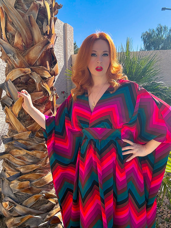 “The Zig-a-zig-ah” DEADSTOCK Caftan