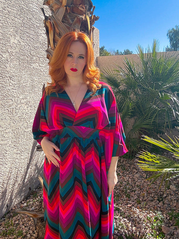 “The Zig-a-zig-ah” DEADSTOCK Caftan