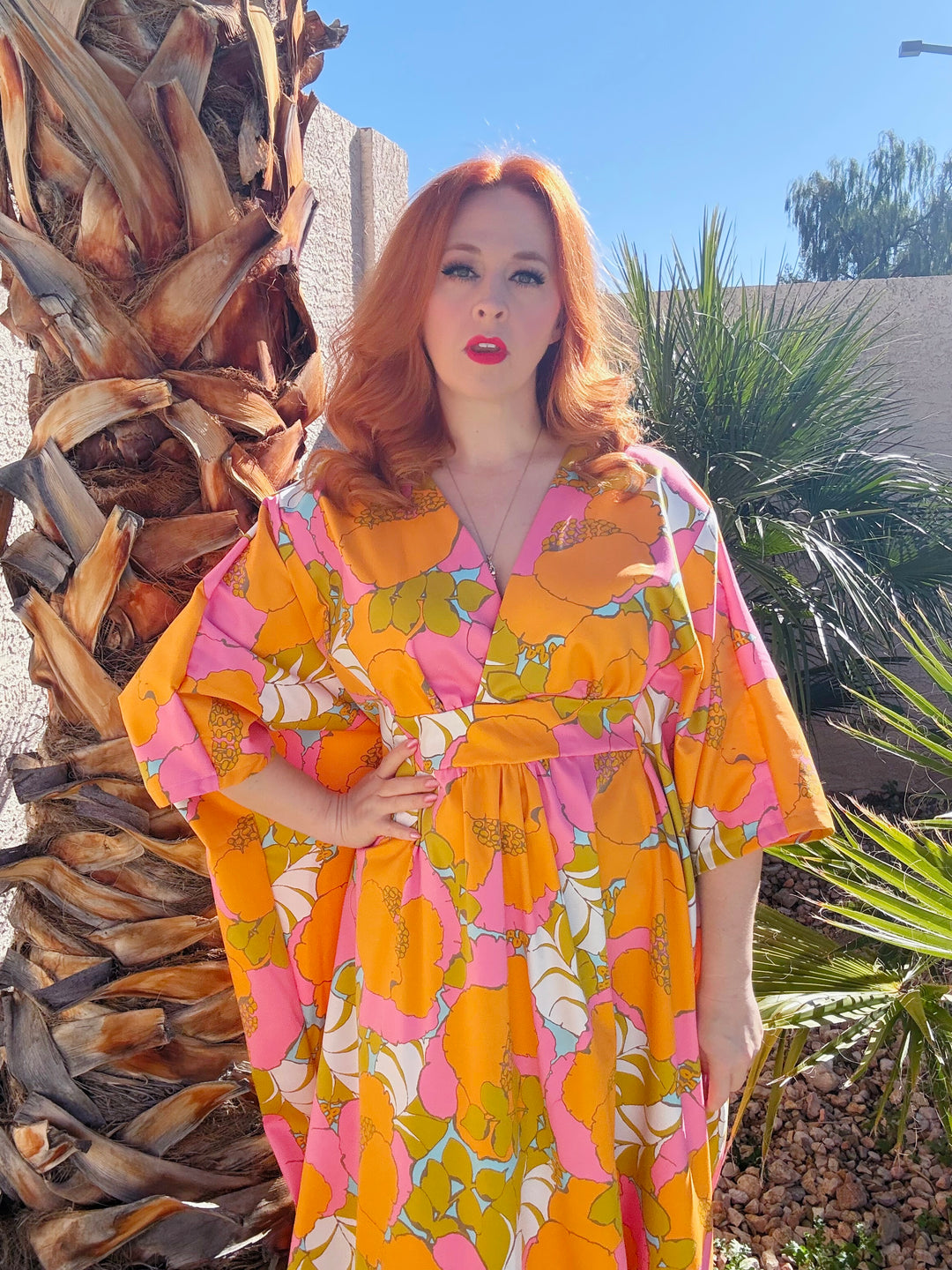 “The Orange You Glad” DEADSTOCK Caftan