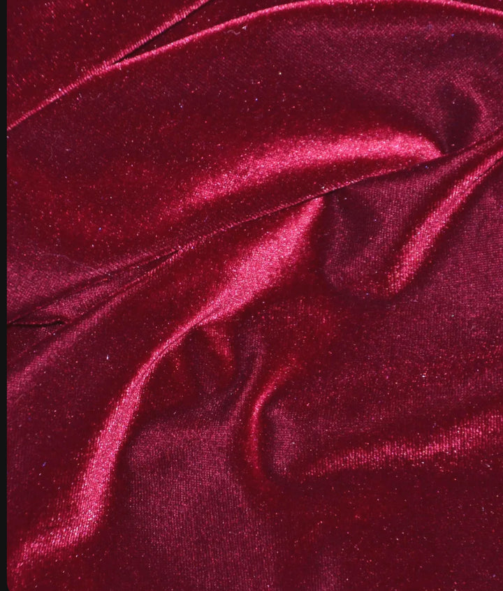 “The Red Hot” Velvet Caftan