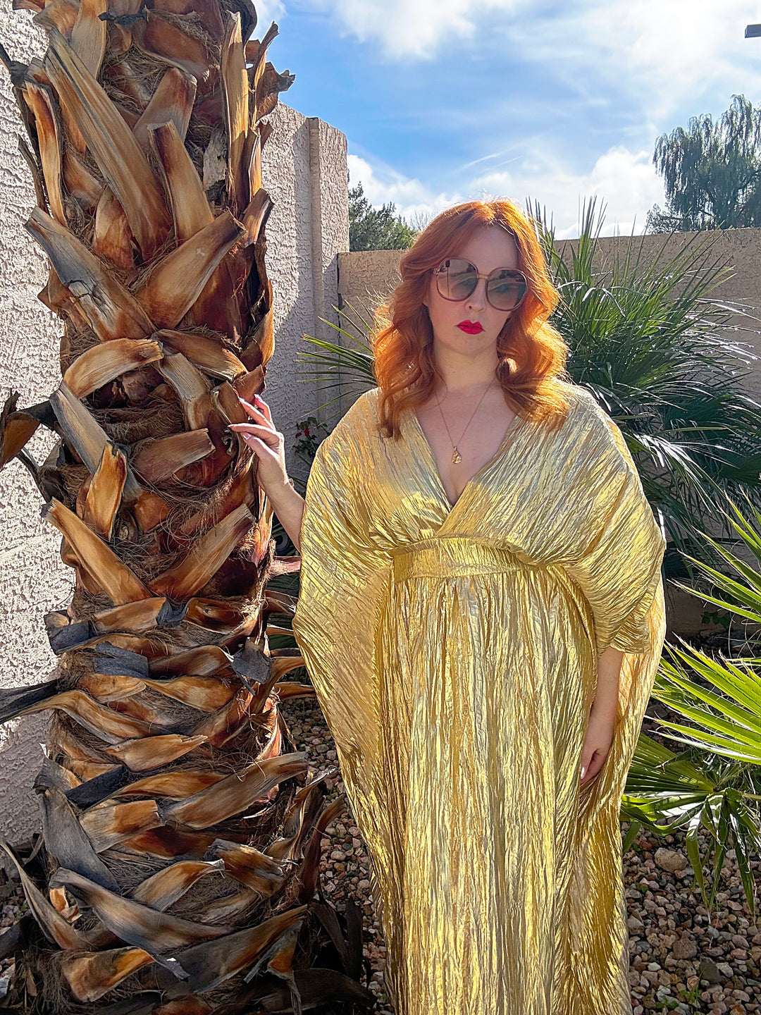 "The Golden Goddess" Caftan