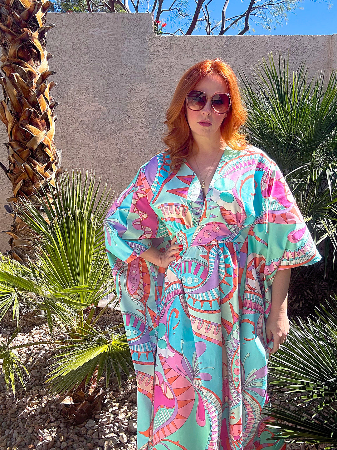 "The Minty Mod" DEADSTOCK Caftan
