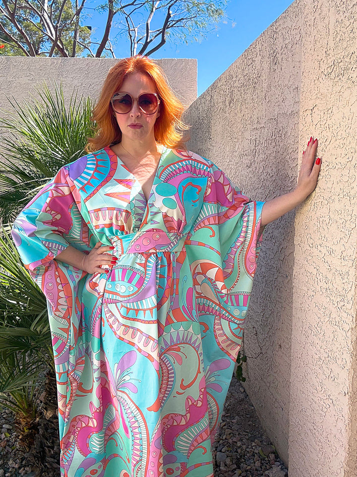 "The Minty Mod" DEADSTOCK Caftan