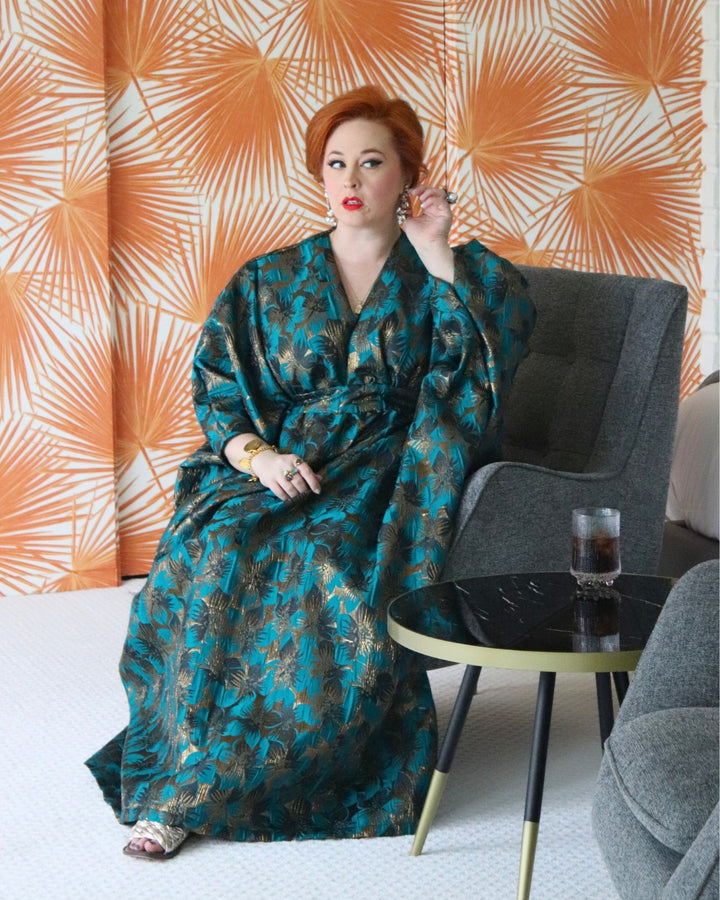 "The Meet Me Under The Mistletoe" LIMITED DEADSTOCK LUXE Caftan SHIPS FAST