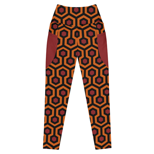 "The Red Rum" Leggings with pockets