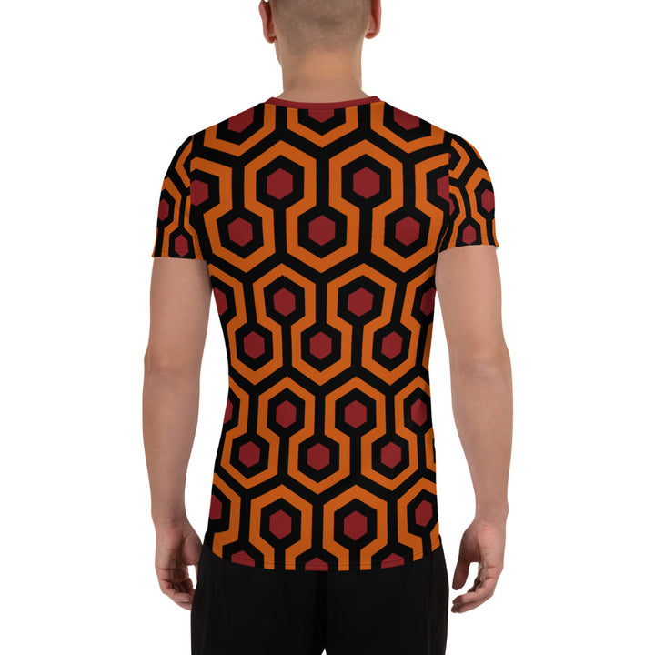 "The Red Rum" All-Over Print Men's Athletic T-shirt