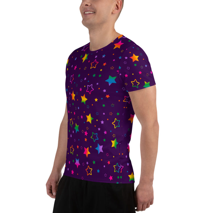 "The Superstar" All-Over Print Men's Athletic T-shirt