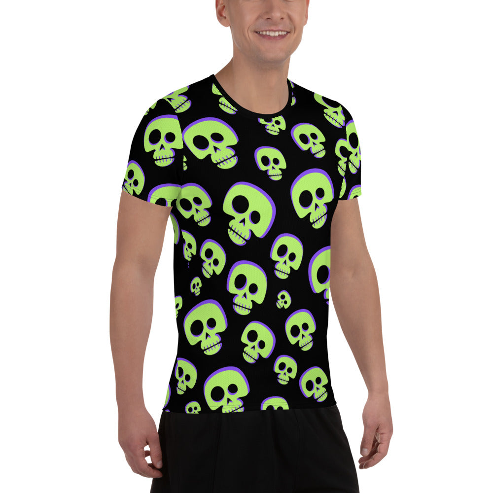 "The Zombie" All-Over Print Men's Athletic T-shirt