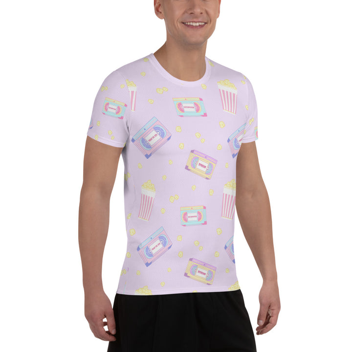 "Scream Queen" All-Over Print Men's Athletic T-shirt