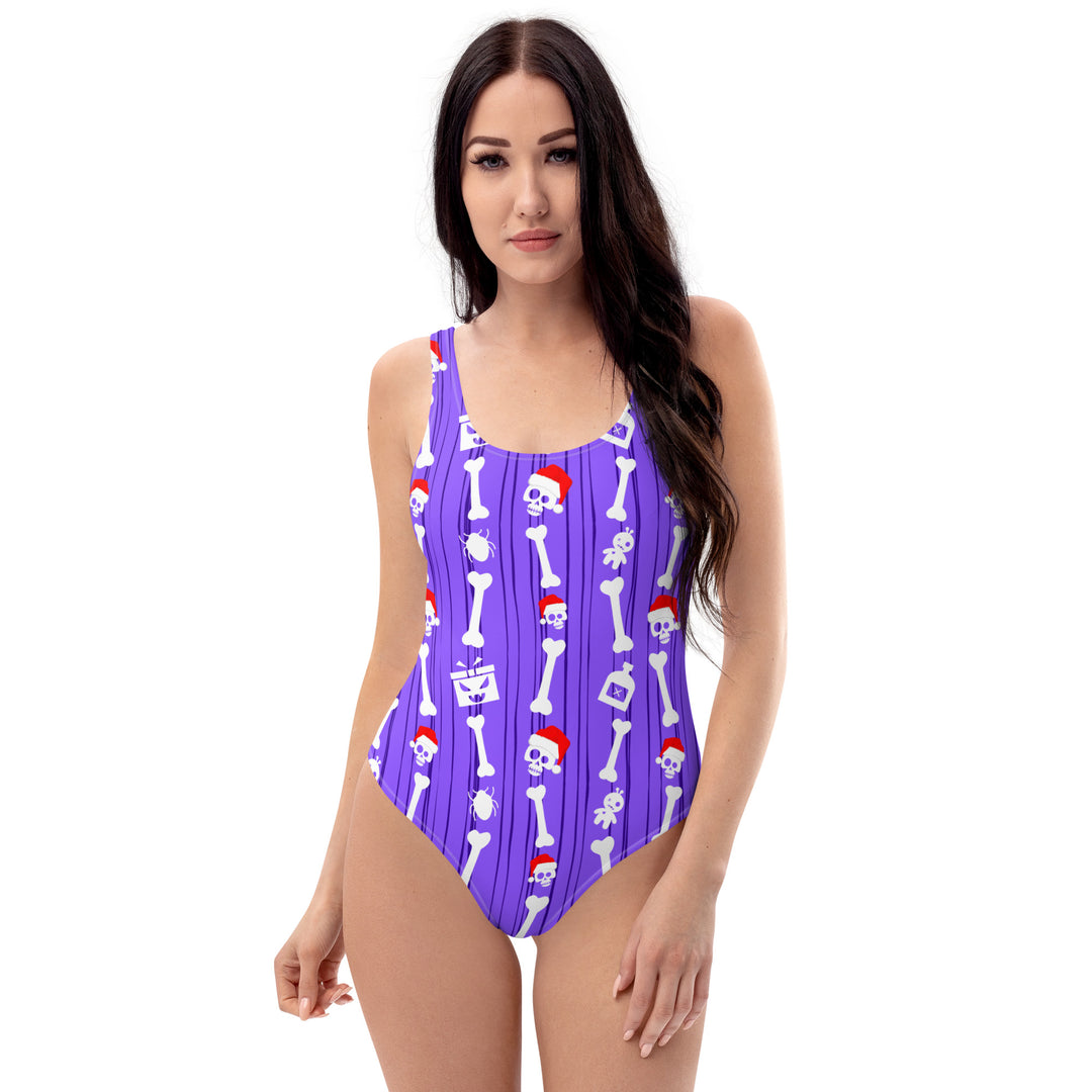 "Bone Daddy Claws" One-Piece Swimsuit