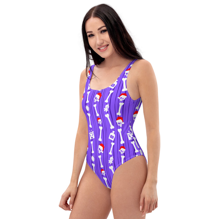 "Bone Daddy Claws" One-Piece Swimsuit