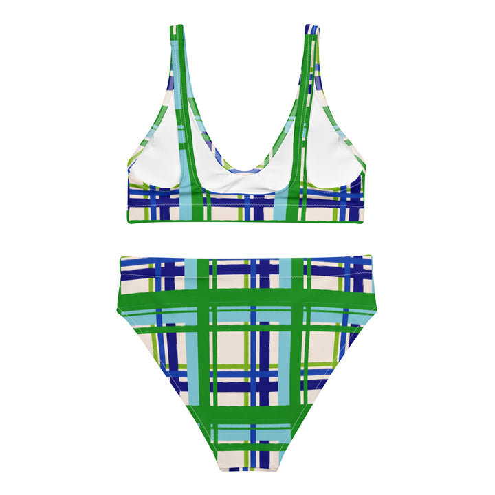 "On the Green" Recycled high-waisted bikini