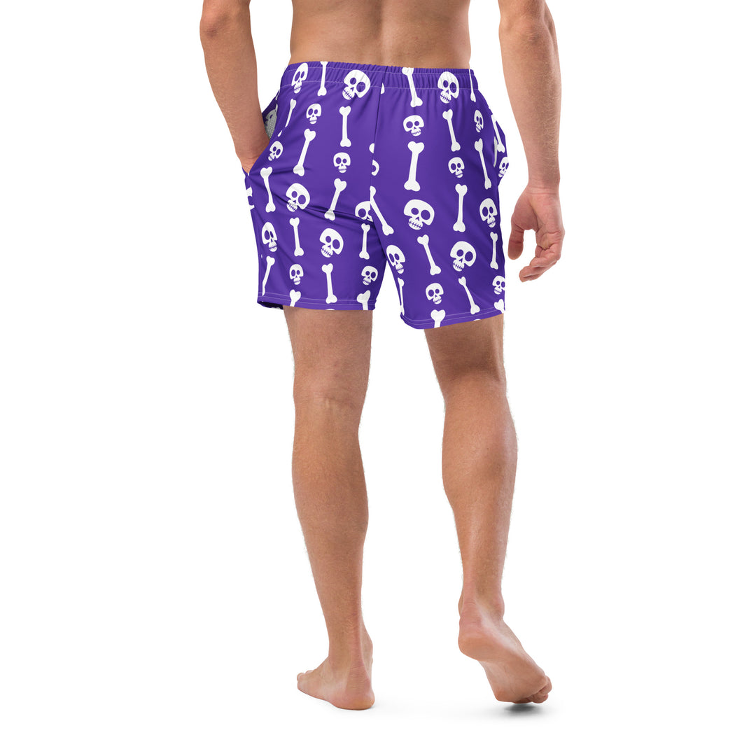 "No Bones About It" Men's swim trunks