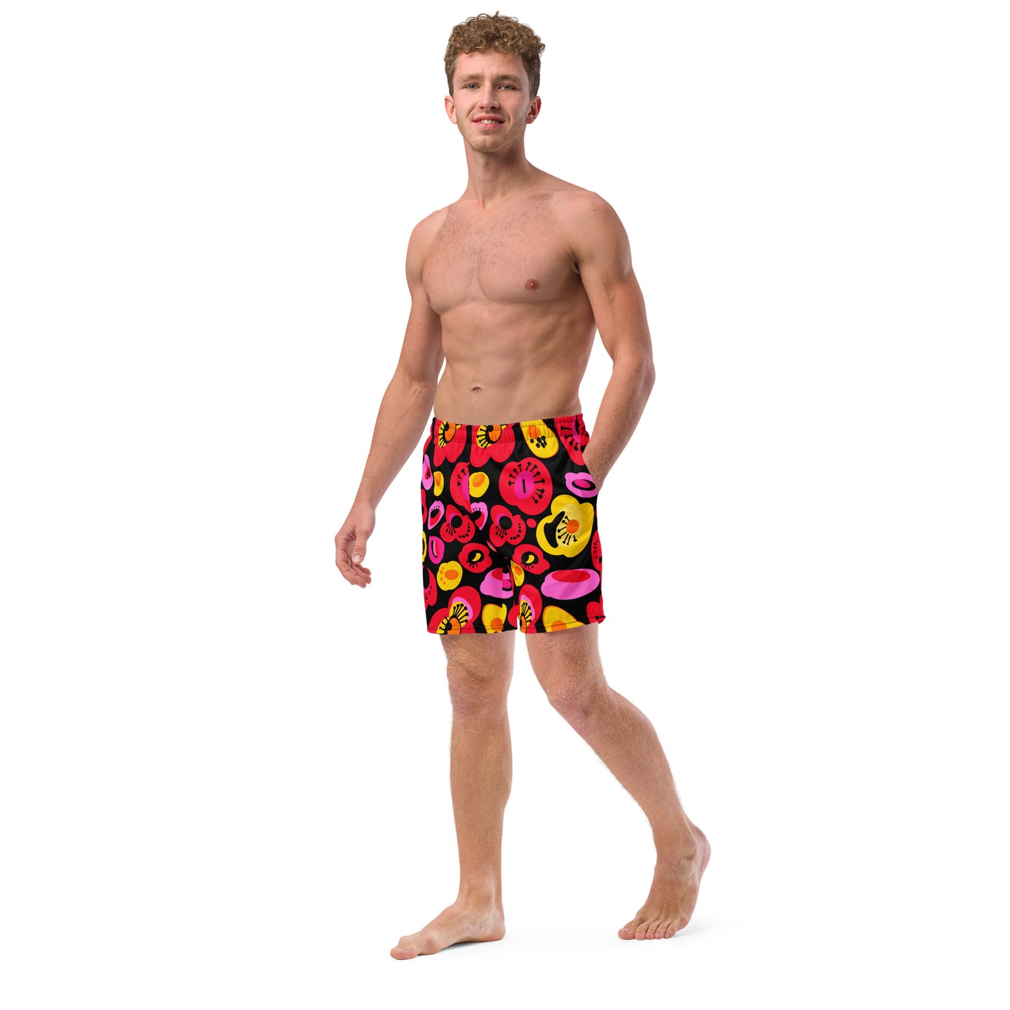 "The Poppy" Men's swim trunks