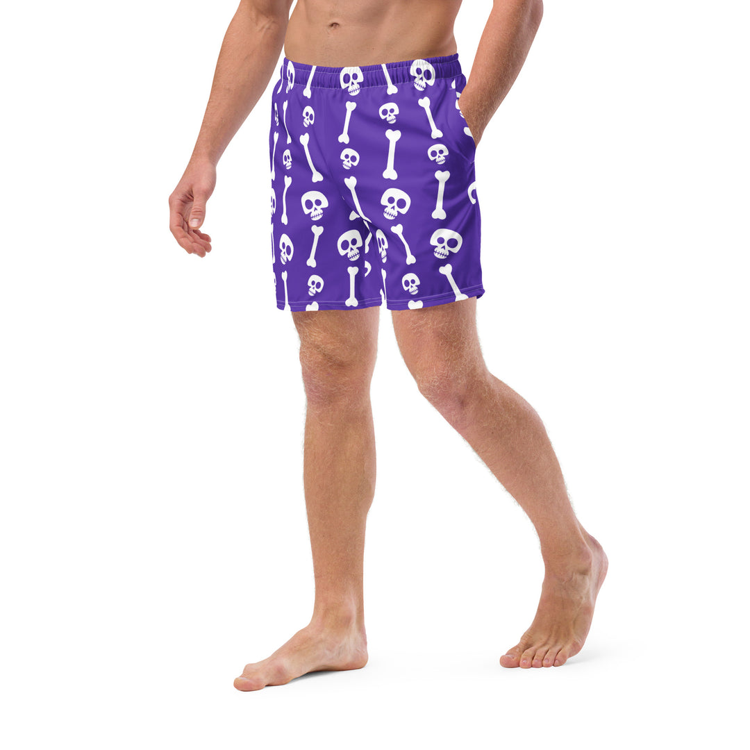 "No Bones About It" Men's swim trunks