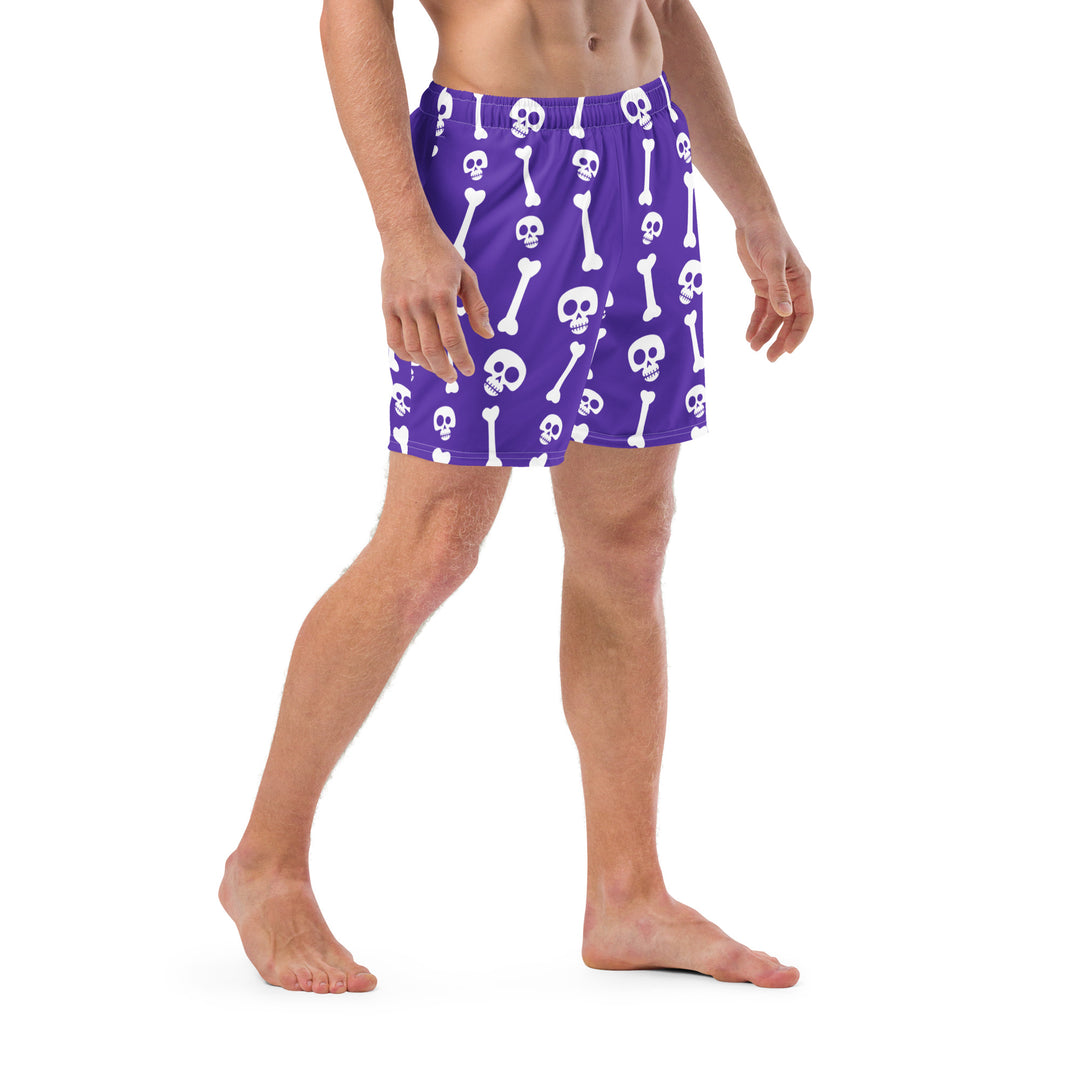 "No Bones About It" Men's swim trunks