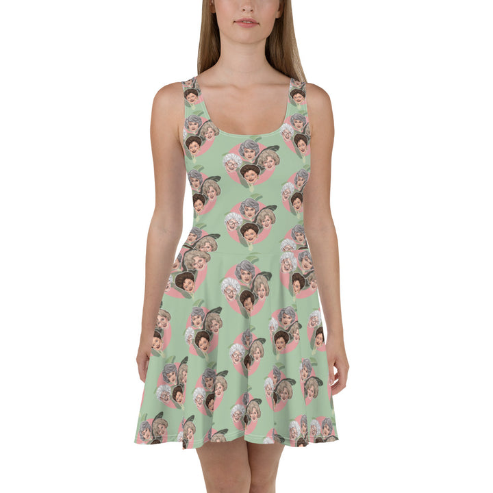 "The Lanai Lounger" Skater Dress