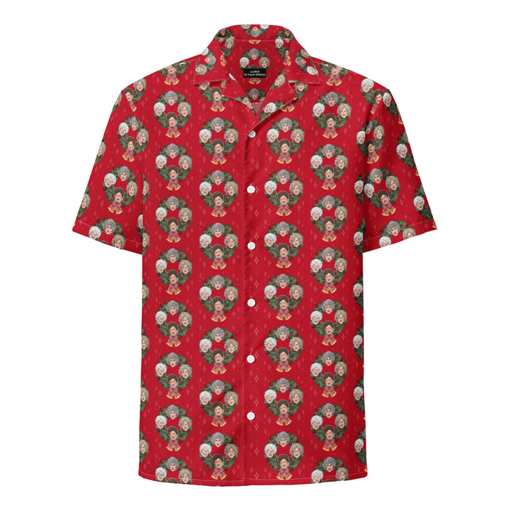 "Merry in Miami" button shirt