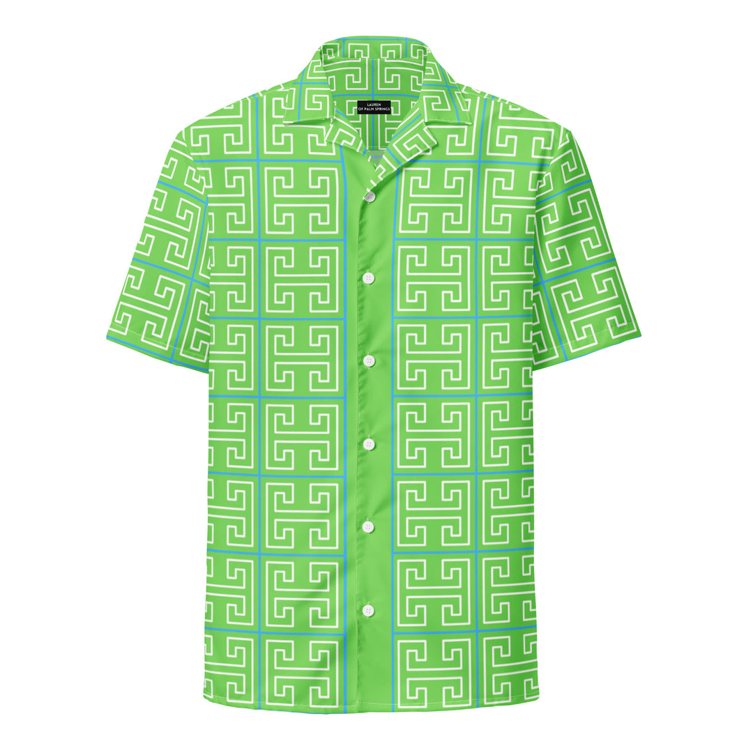 "Key Lime" Unisex button shirt