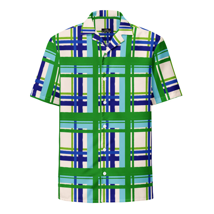 "On the Green" button shirt