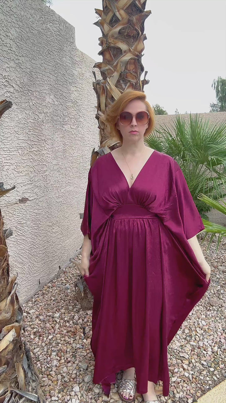“The Syrah Sweetie” Caftan SHIPS NOW
