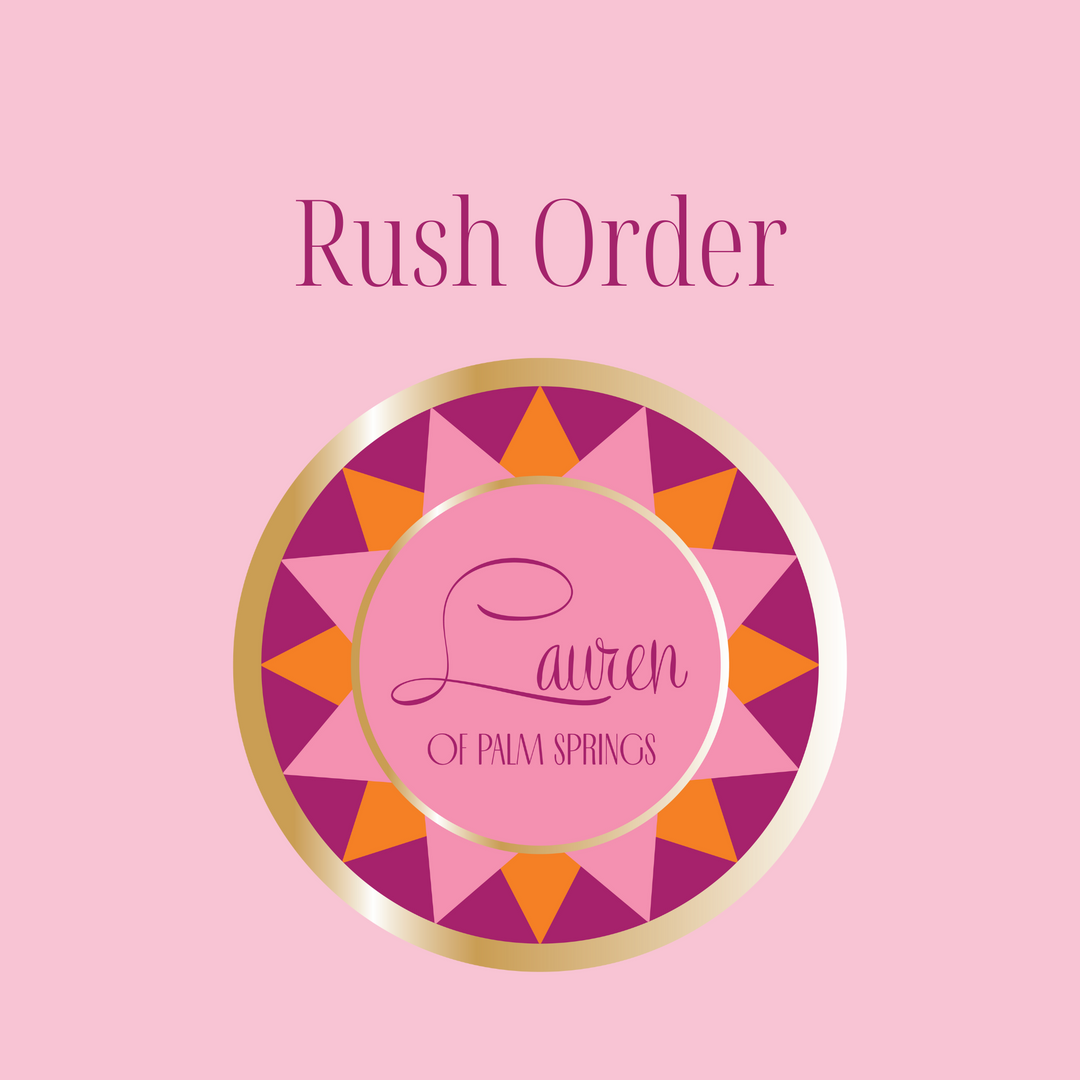 Rush Service (1-2 week delivery)