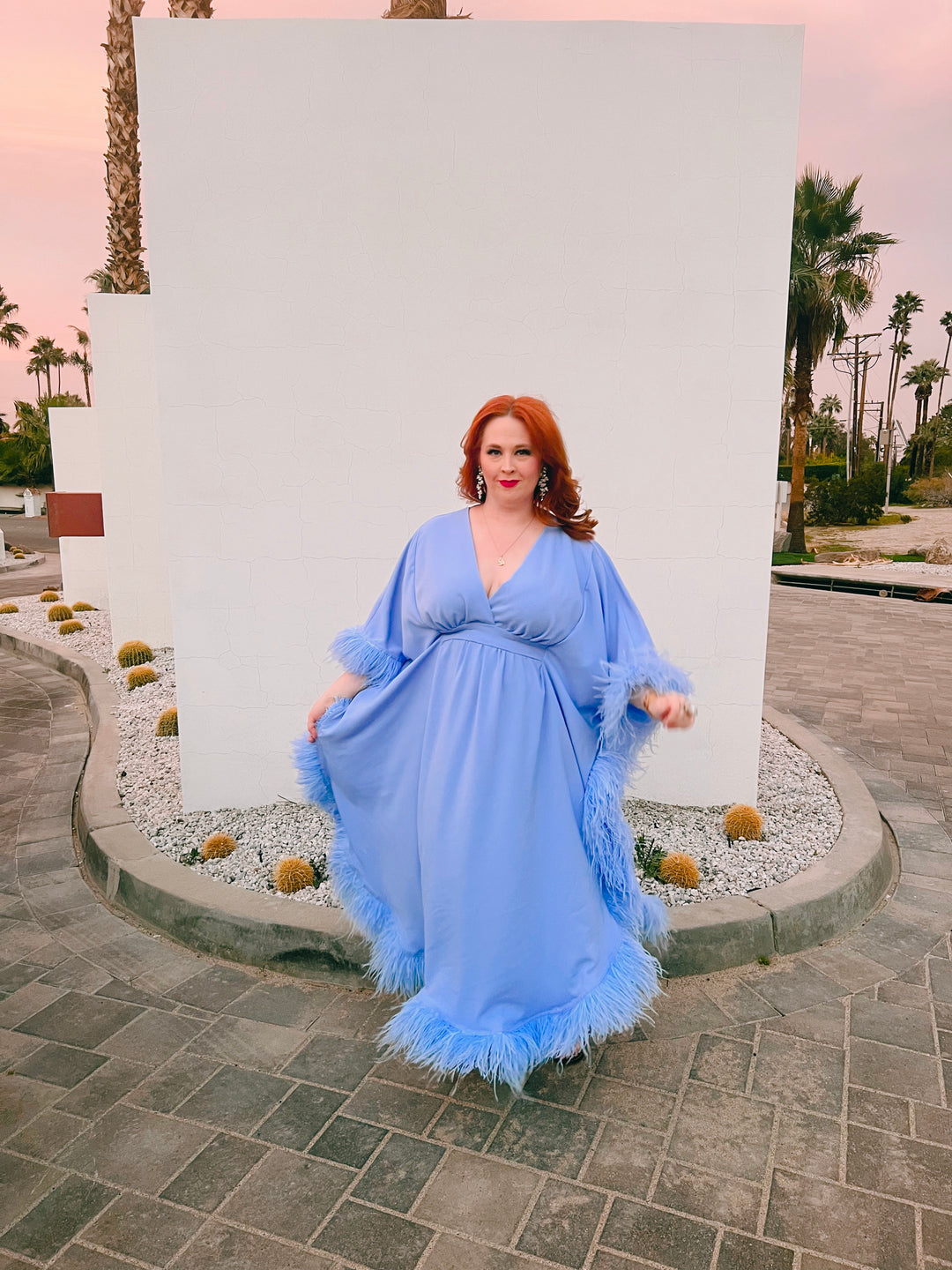 “The Moody Blue” Caftan
