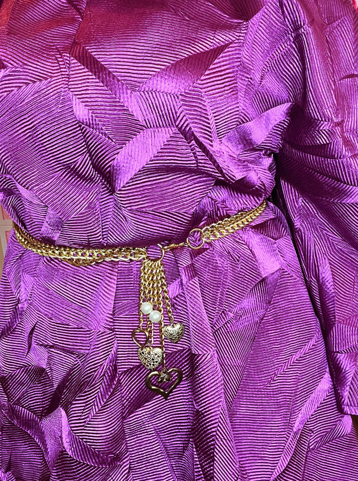 “I ❤️U” Charm Belt