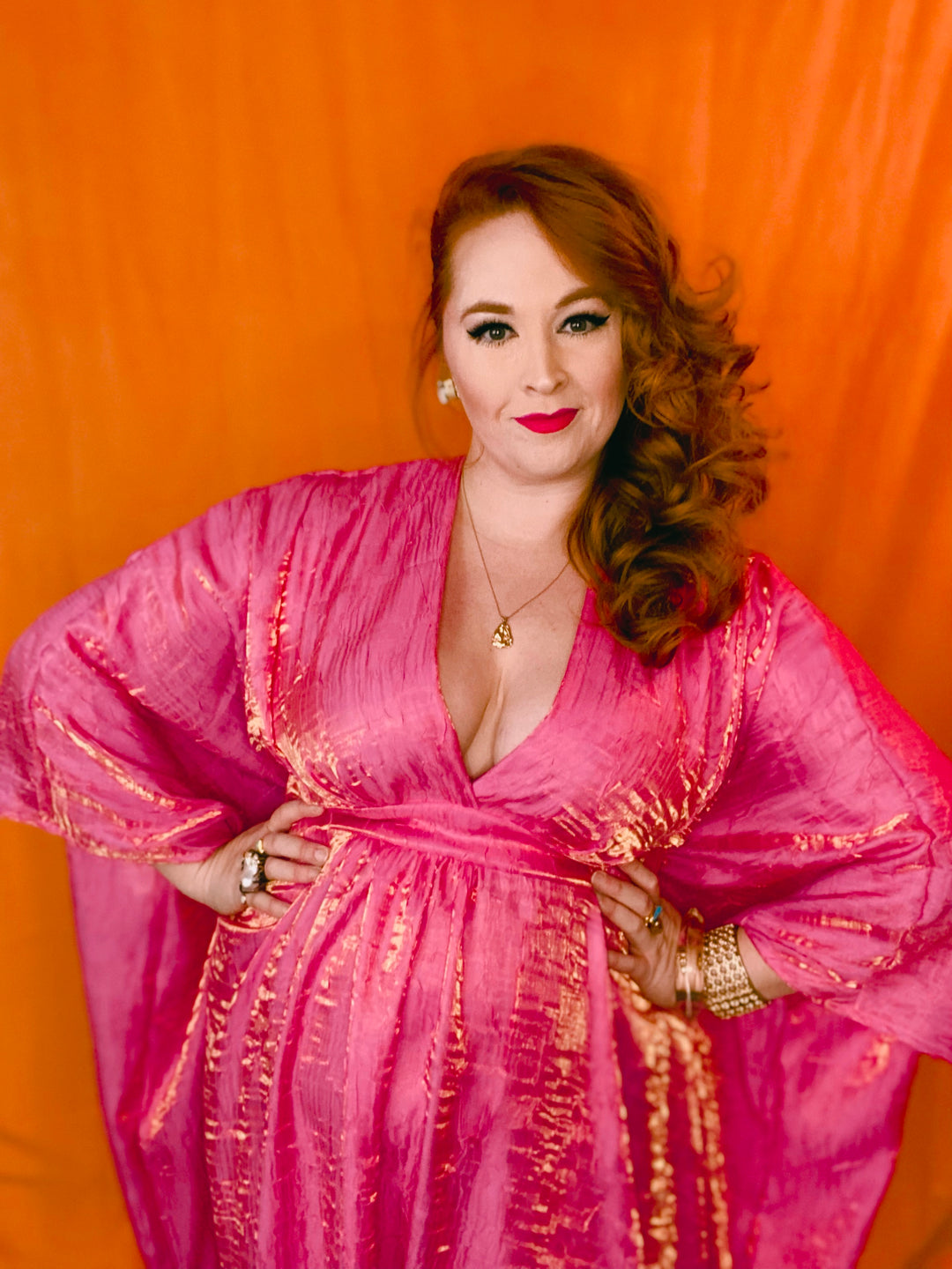 The “Pink Flamingo” Caftan SHIPS in 3 DAYS