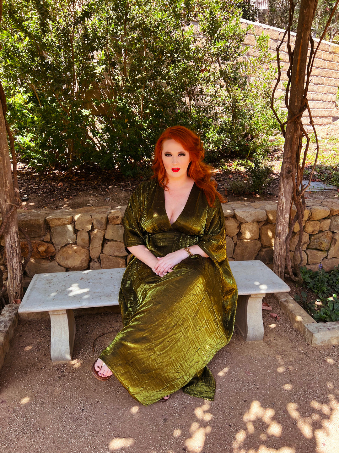 "The Green Gables Vibez" Caftan SHIPS IN 3 DAYS